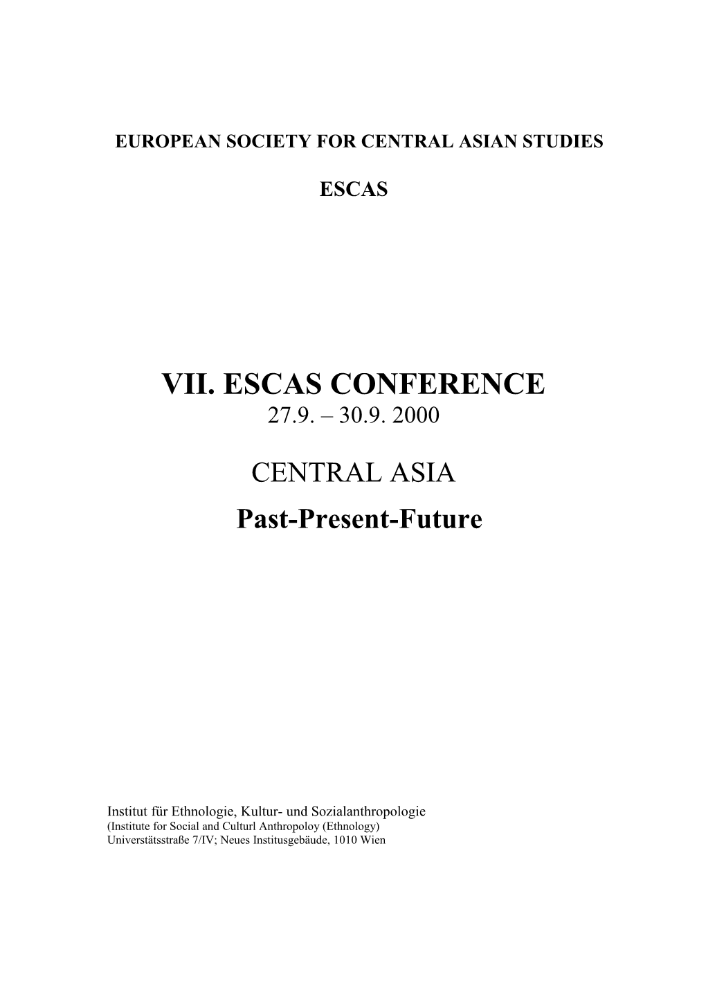 European Society for Central Asian Studies