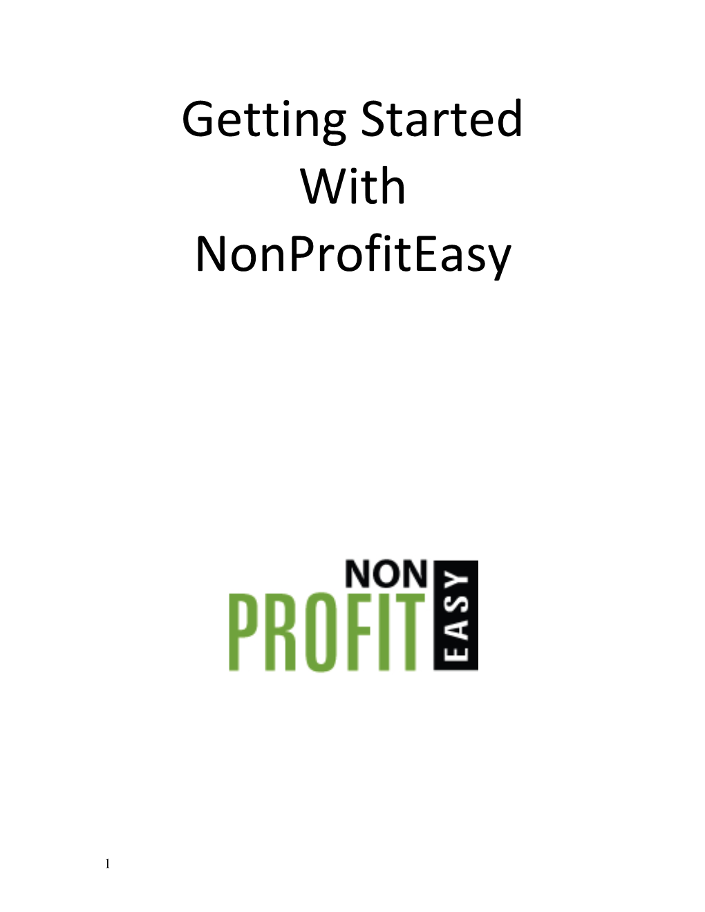 Getting Help with Nonprofiteasy 3