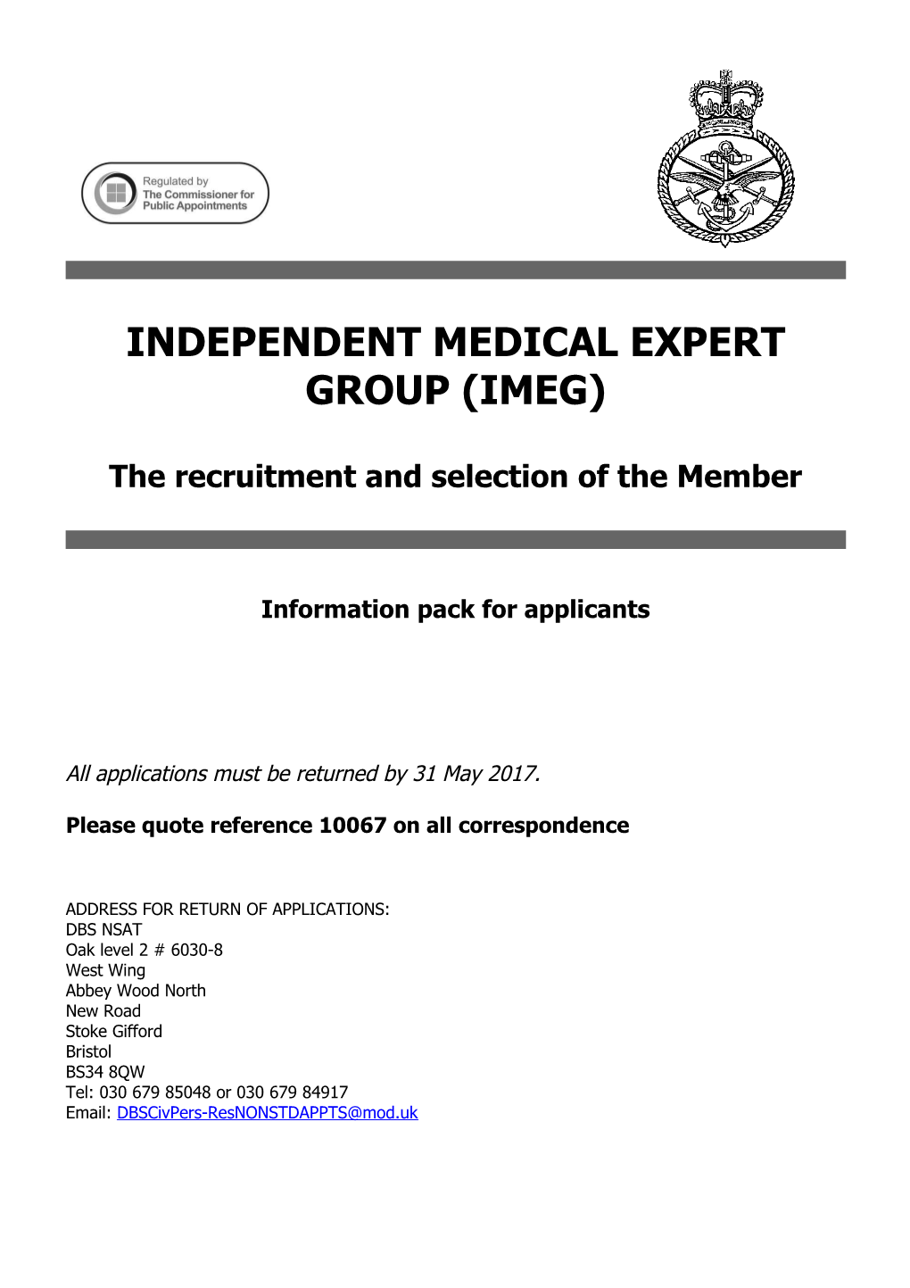 Independent Medical Expert Group (Imeg)