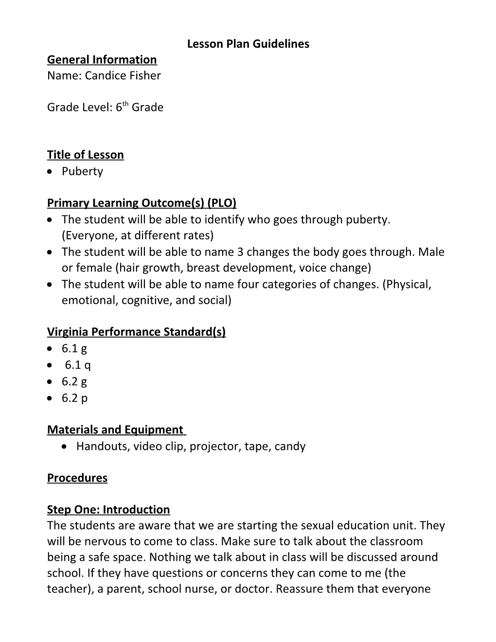 Lesson Plan Format s16