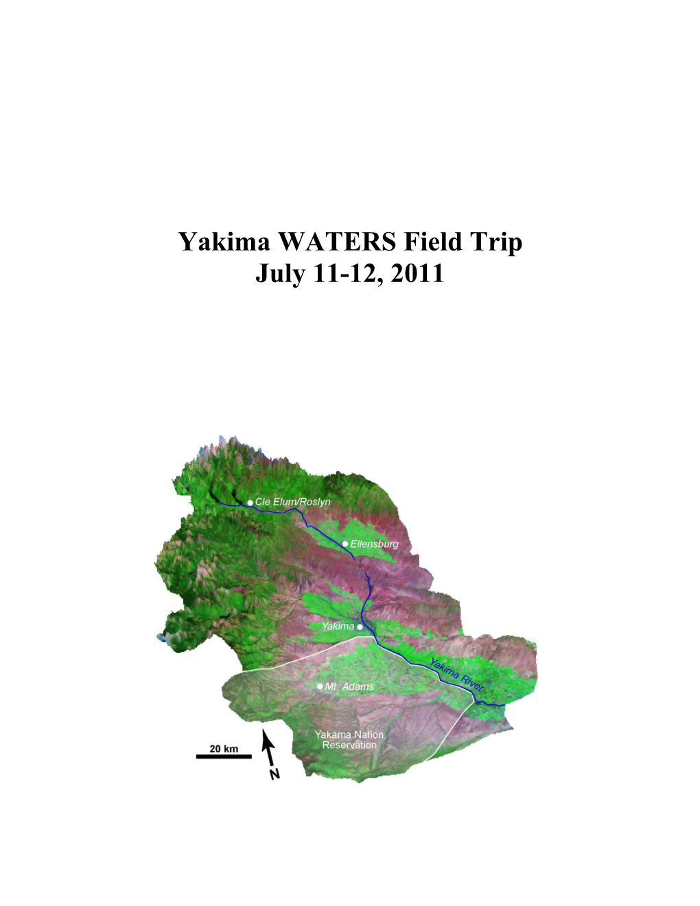 Yakima River Basin Field Trip