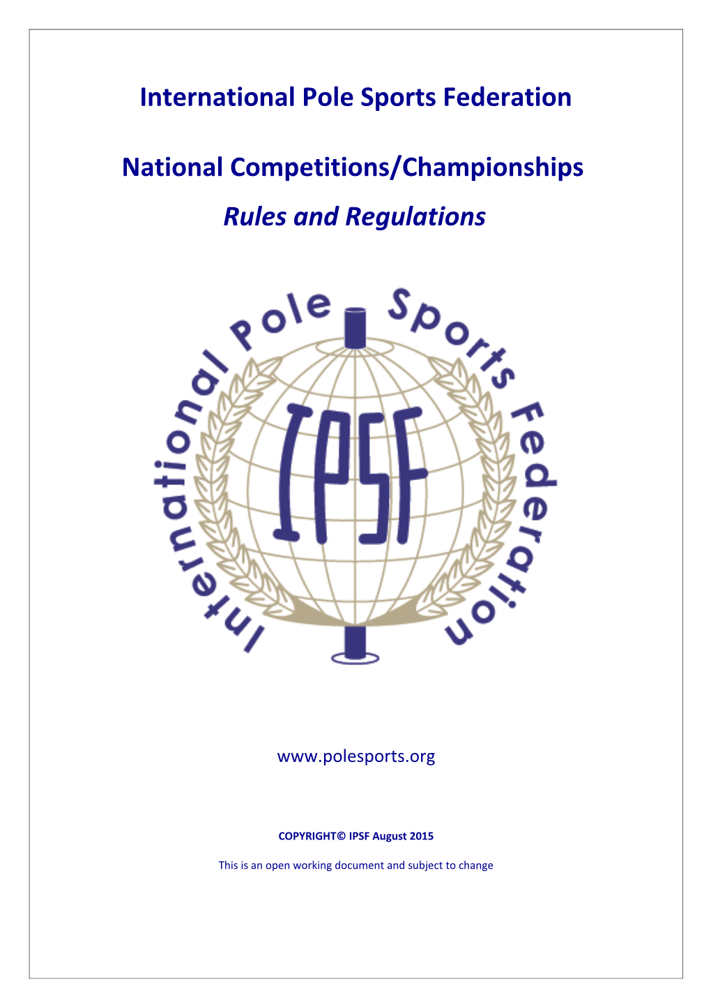 International Pole Sports Federation