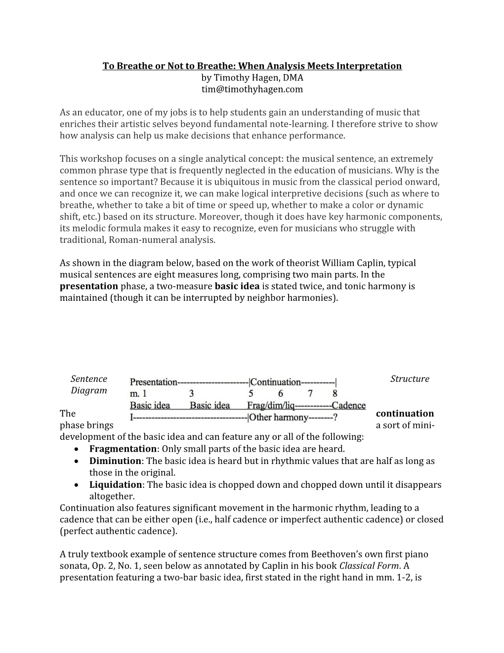 To Breathe Or Not to Breathe: When Analysis Meets Interpretation