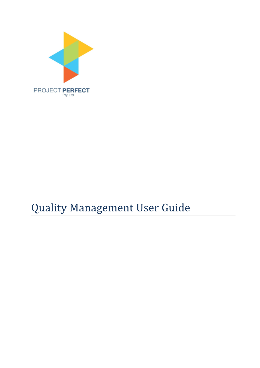 Quality Management User Guide