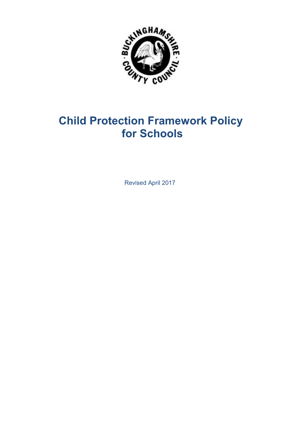 Child Protection Framework Policy