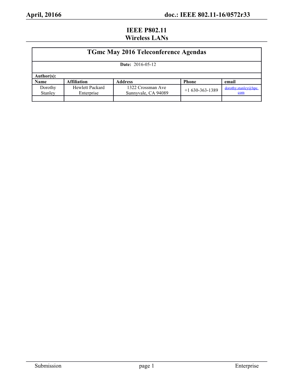 IEEE P802.11 Wireless Lans s140