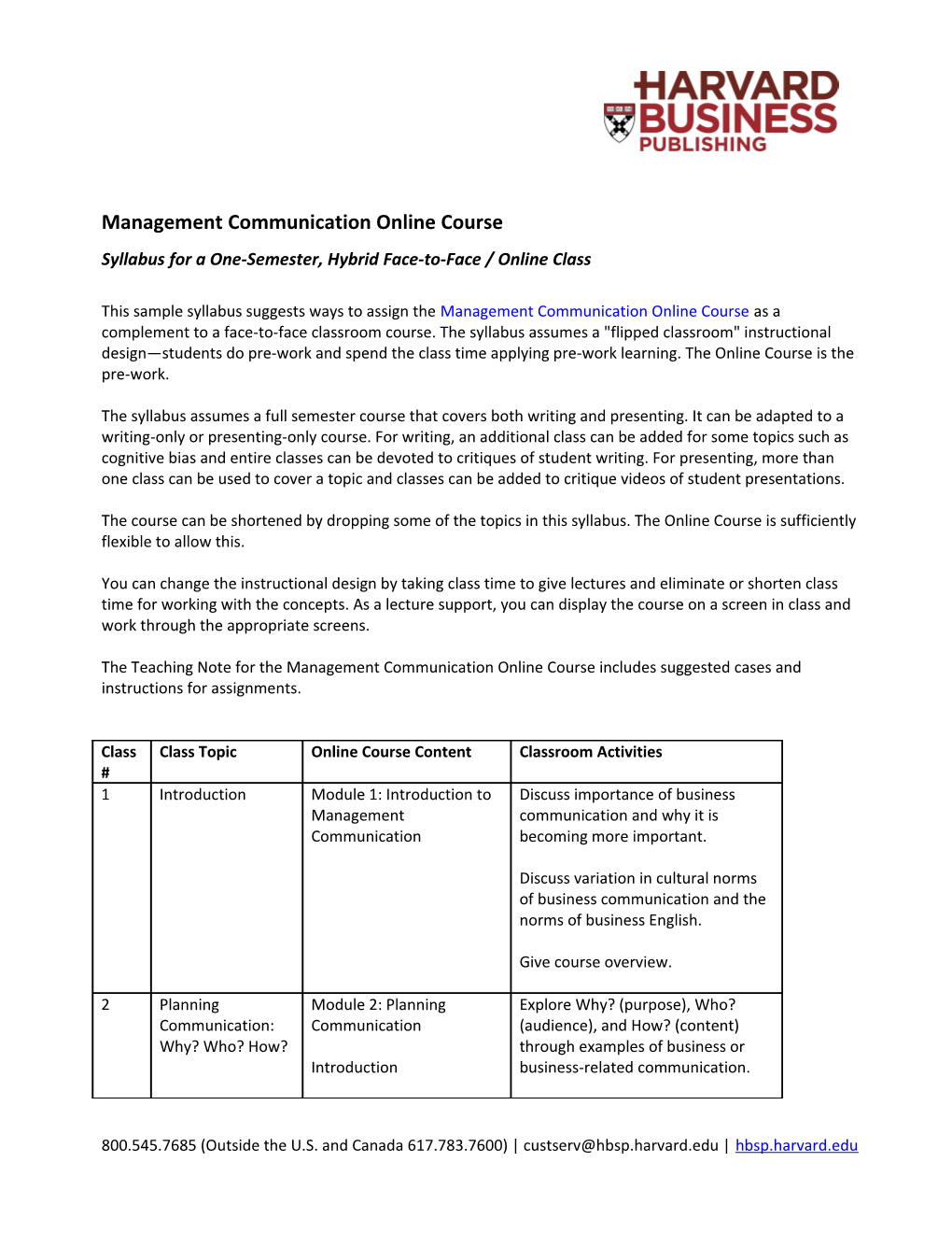 Management Communication Online Course