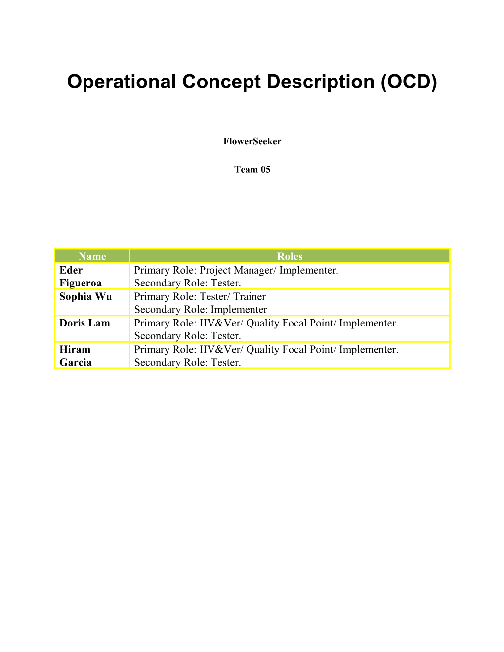 Operational Concept Description (OCD) s11