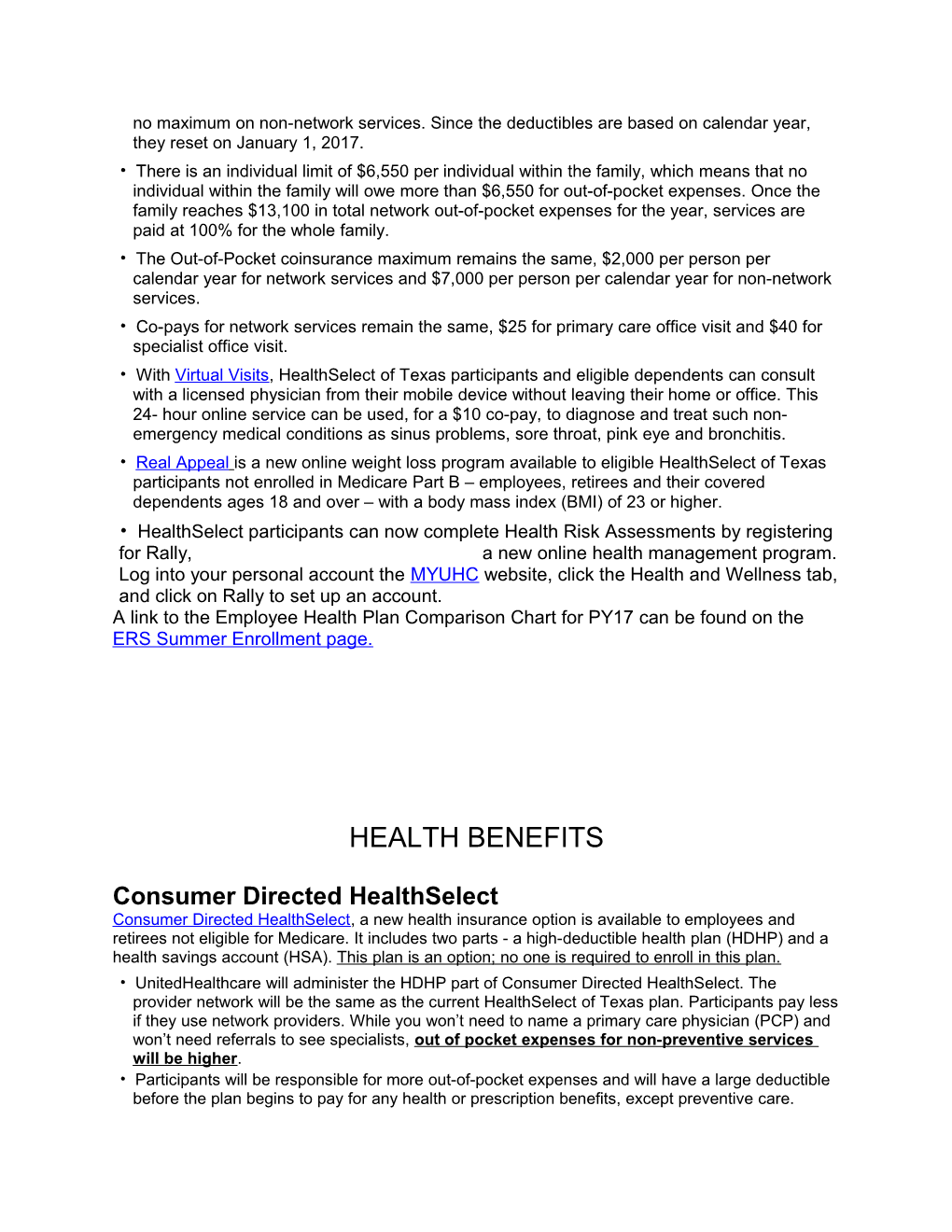 Texas Employees Group Benefits Program (Gbp)