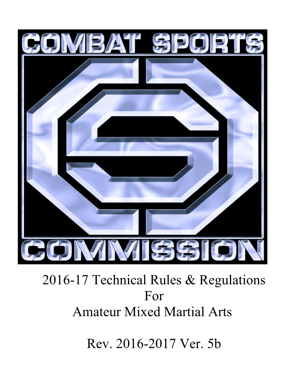 2016-17 Technical Rules & Regulations