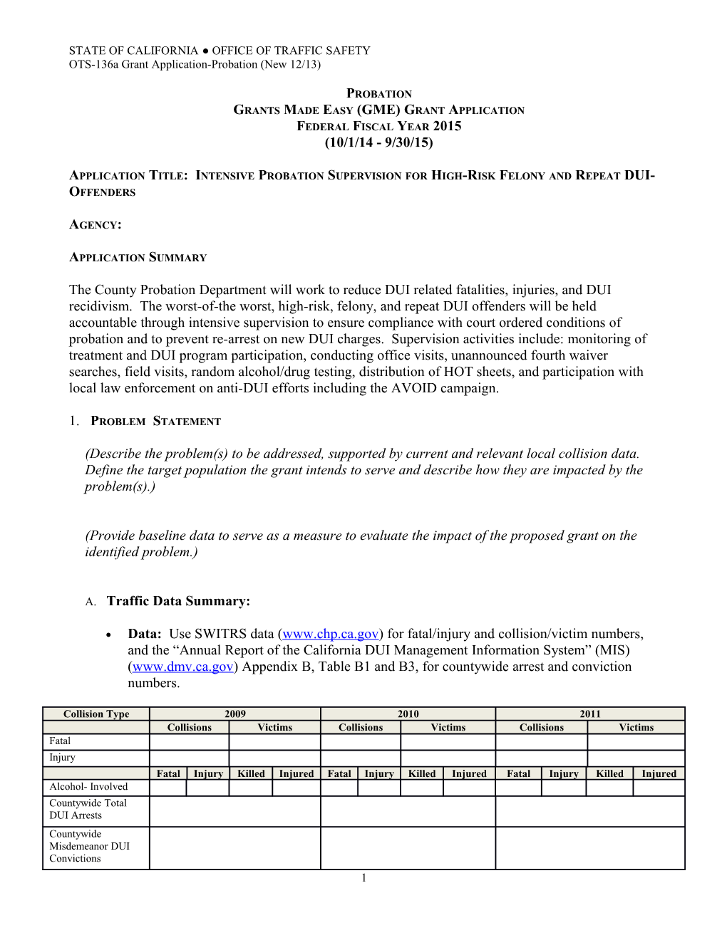 Traffic Safety Grant Concept s1