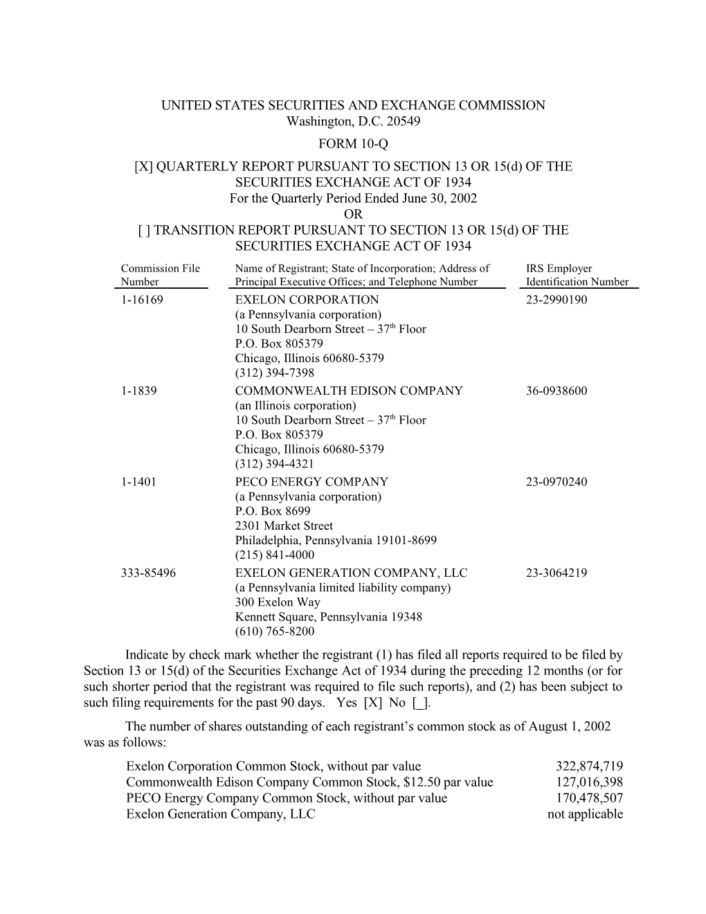 United States Securities and Exchange Commission s1