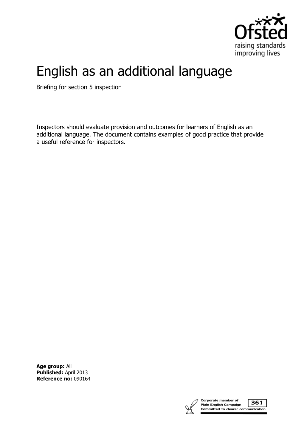 English_As_An_Additional_Language_Briefing_For_Section5_Inspection