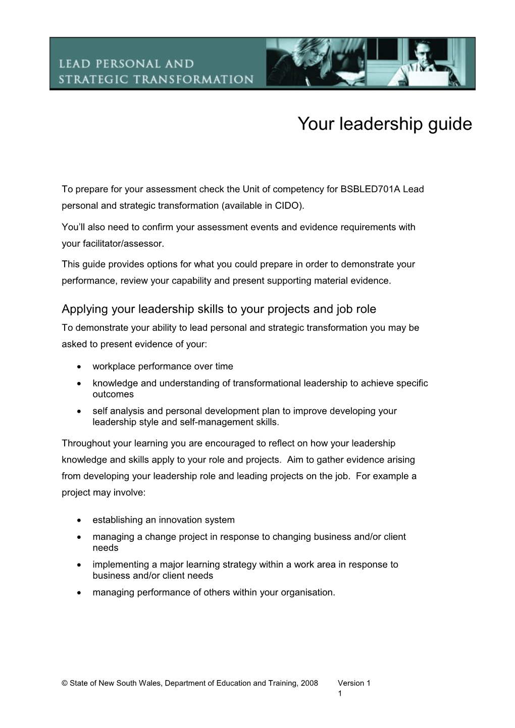 Your Leadership Guide