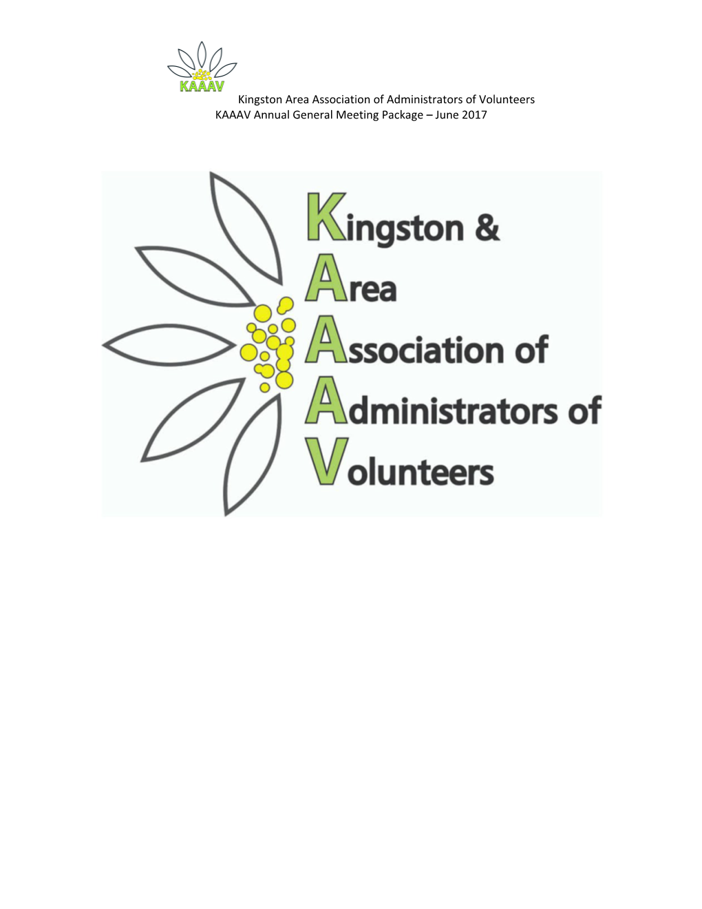 Kingston Area Association of Administrators of Volunteers