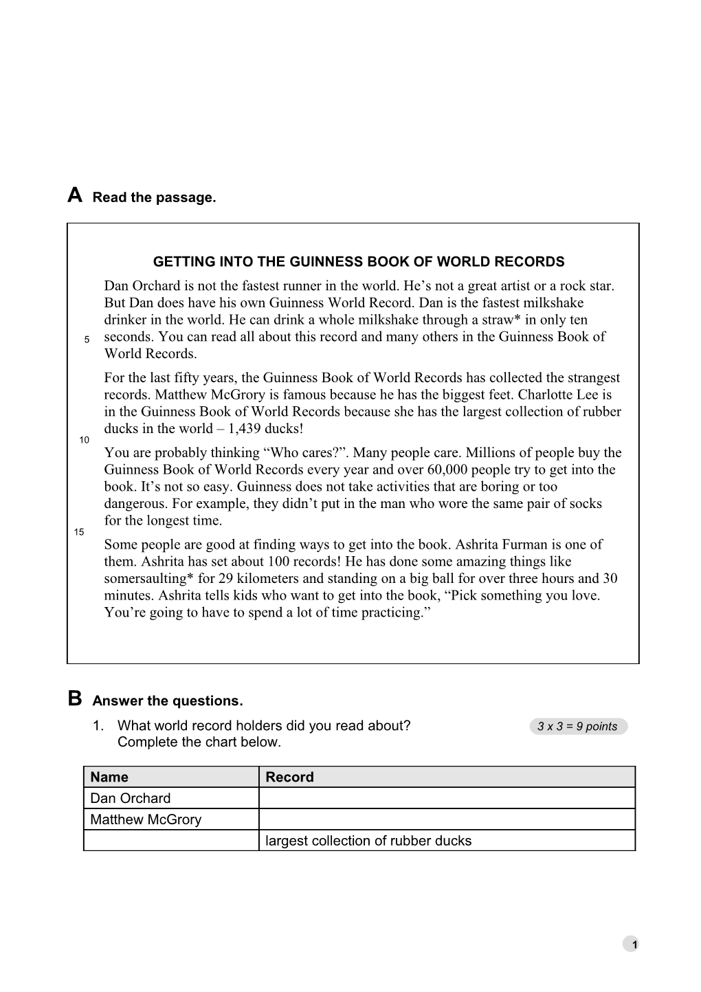 Essential Links Tests CD - Unit 4