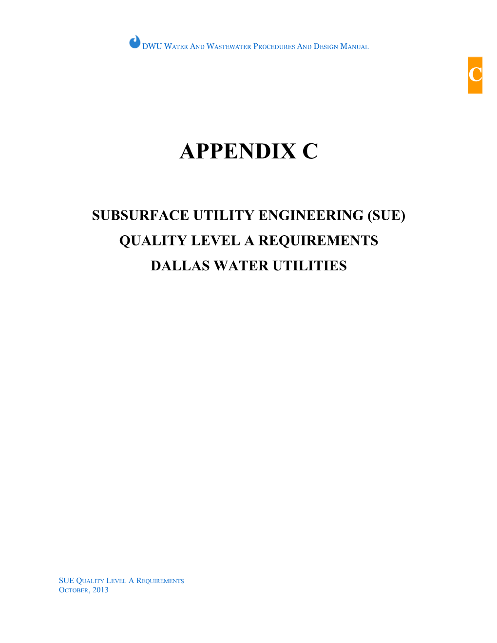 APPENDIX B: SUE Level A