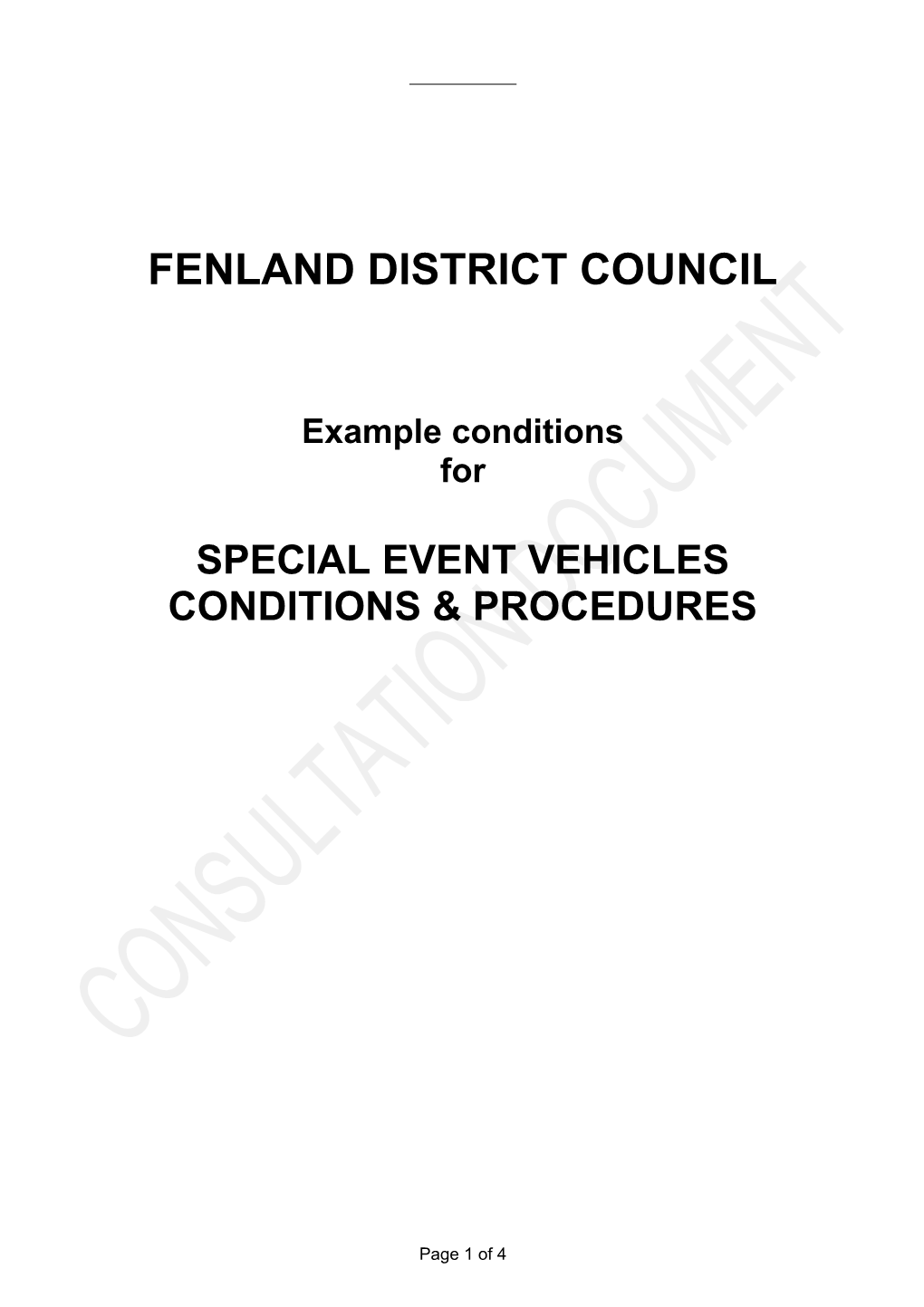 Conditions Attached to Private Hire/Hackney Carriage Driver Conditions