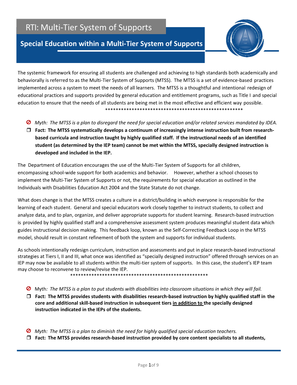 Final MTSS Brief #12-15