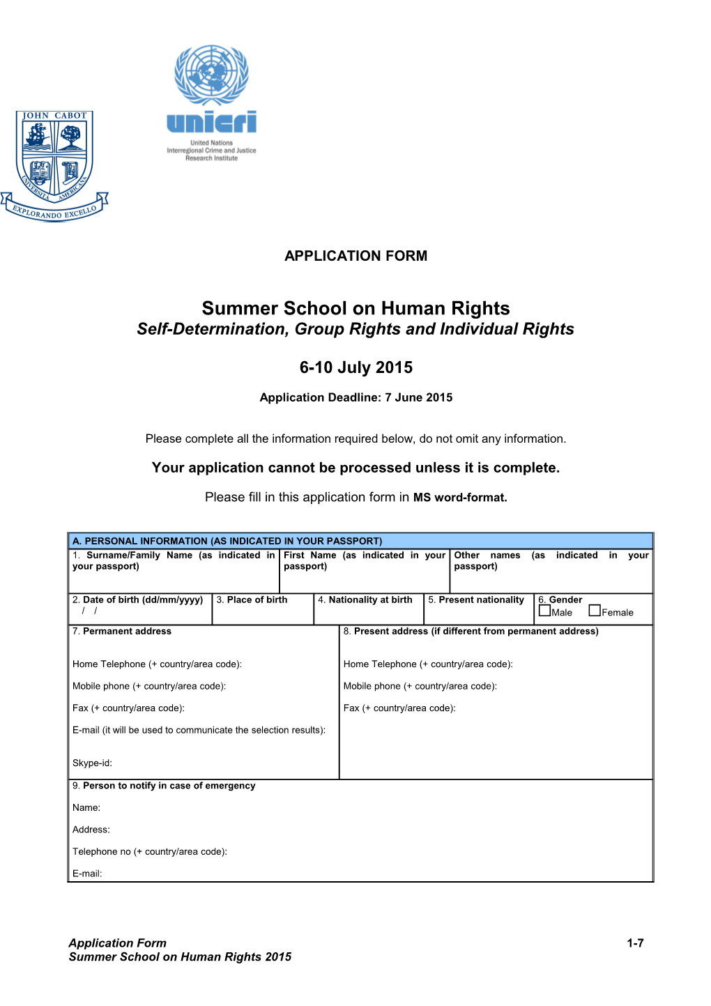 Self-Determination, Group Rights and Individual Rights