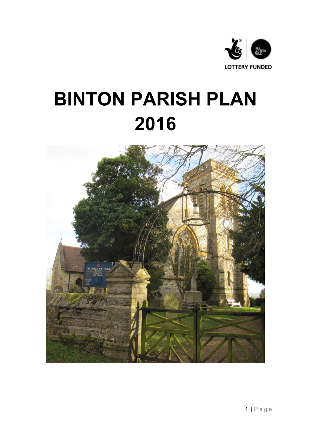 Binton Parish Plan