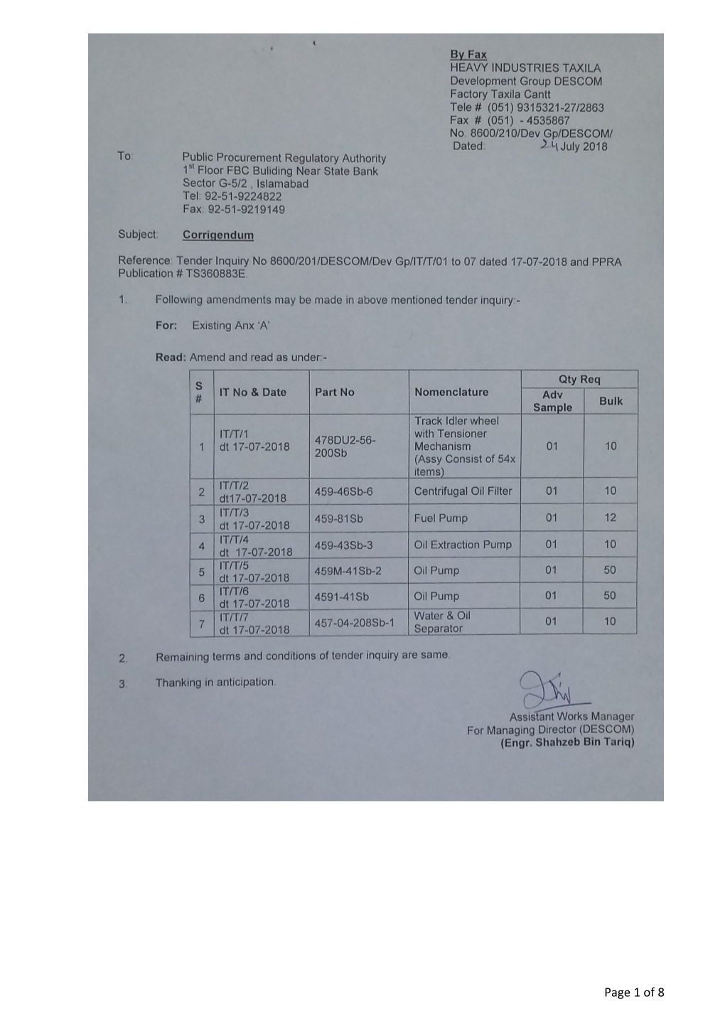 Heavy Industries Taxila (Hit)