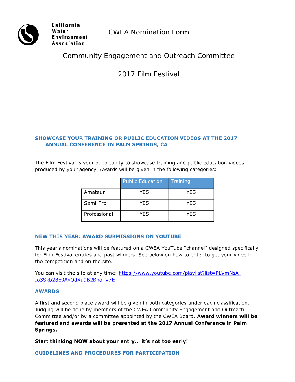 Community Engagement and Outreach Committee