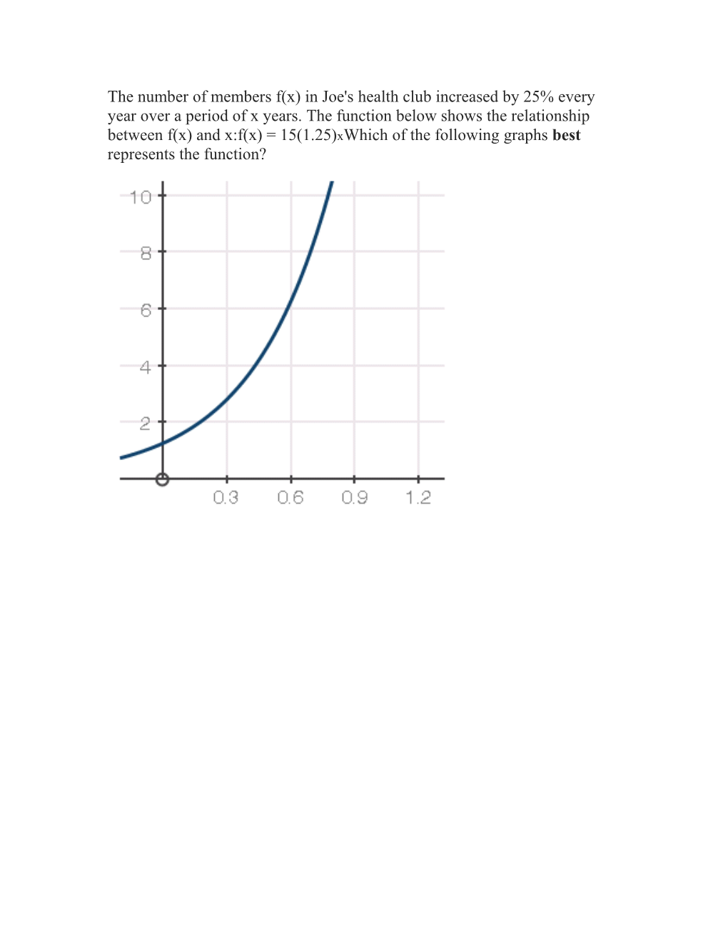 Question 2 (Multiple Choice Worth 1 Points)