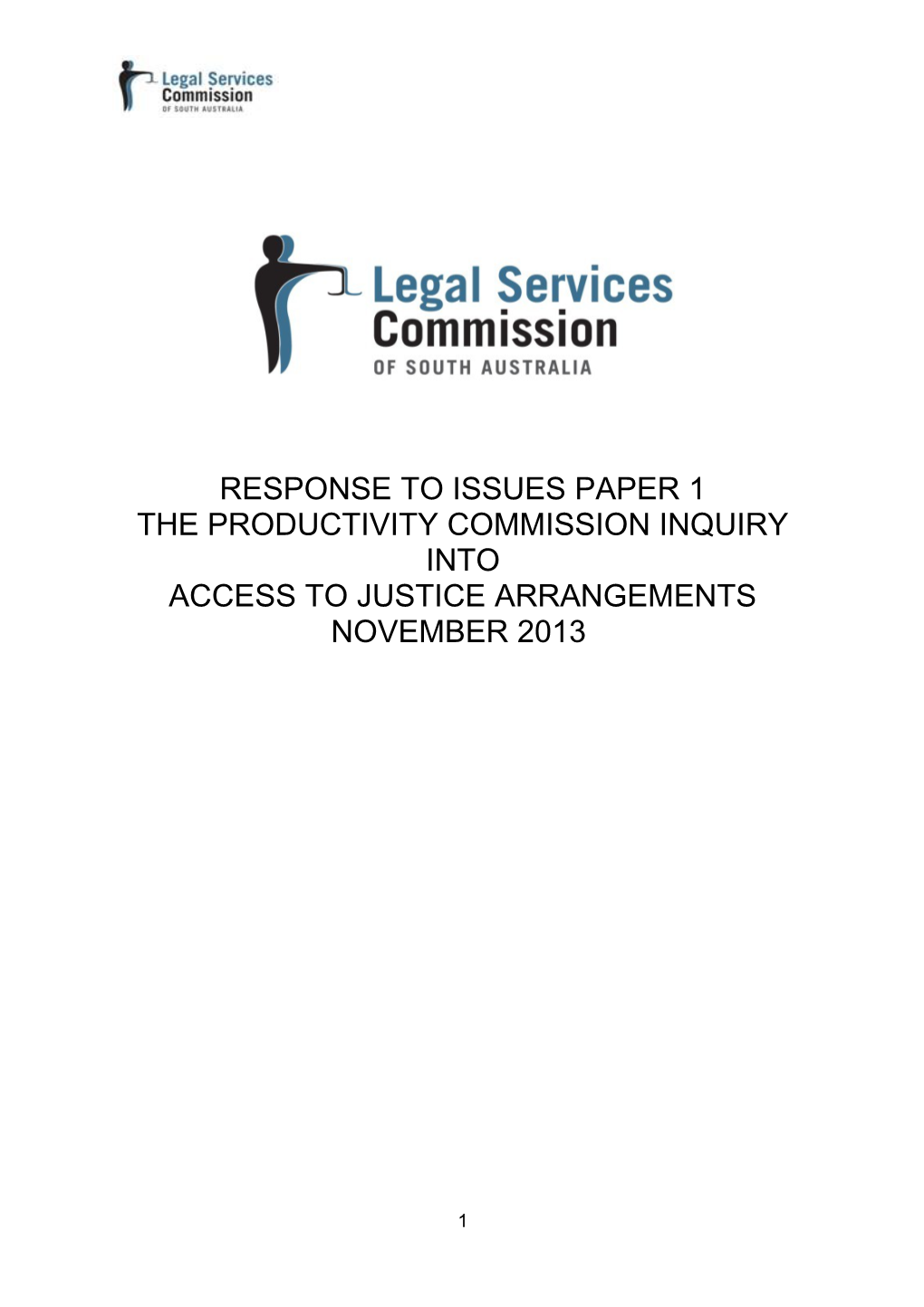 Submission 93 - Legal Services Commission of South Australia - Access to Justice Arrangements