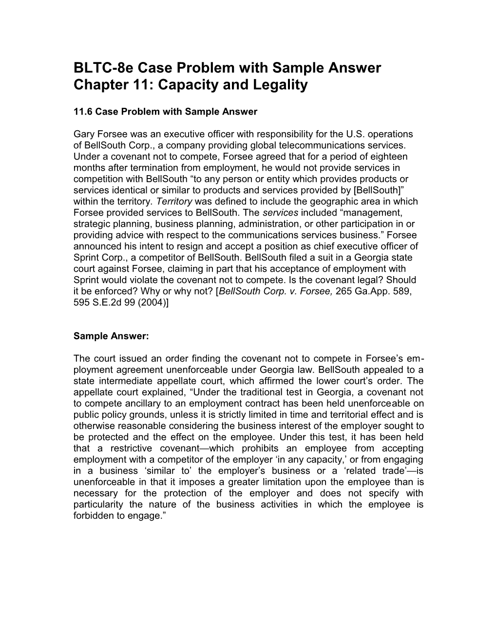 Chapter 4 - Constitutional Authority to Regulate Business s11