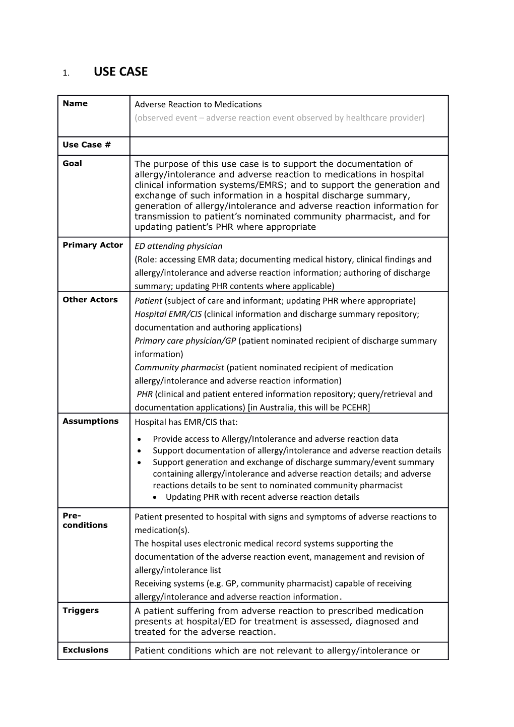 Provide Access to Allergy/Intolerance and Adverse Reaction Data