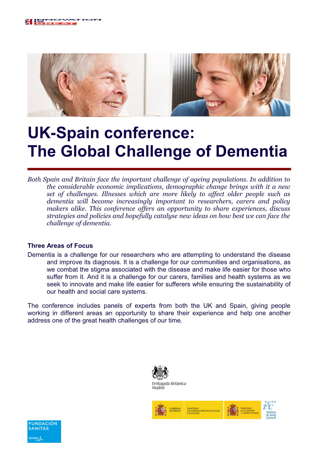 The Global Challenge of Dementia