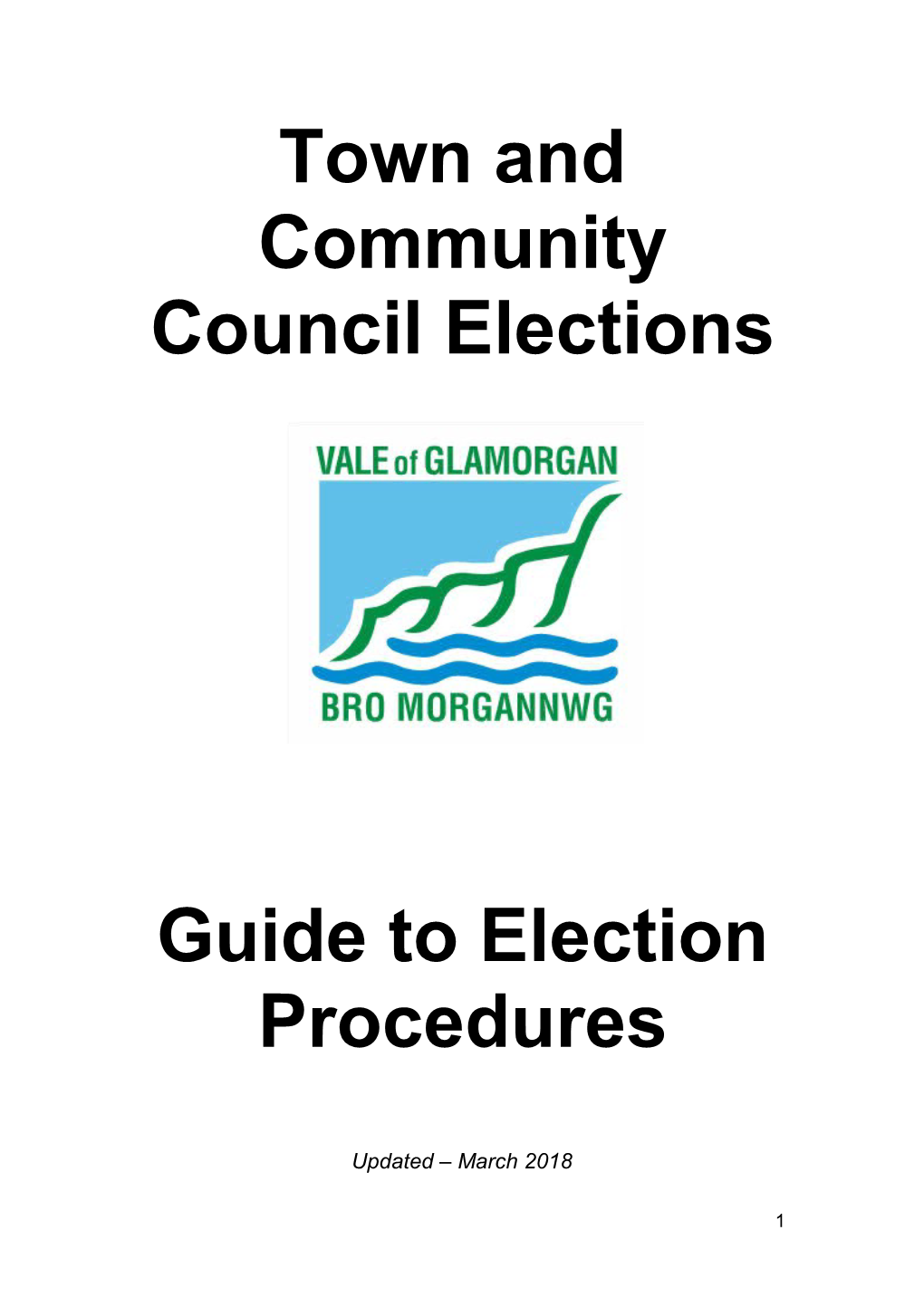 Community Council Guide to Elections English