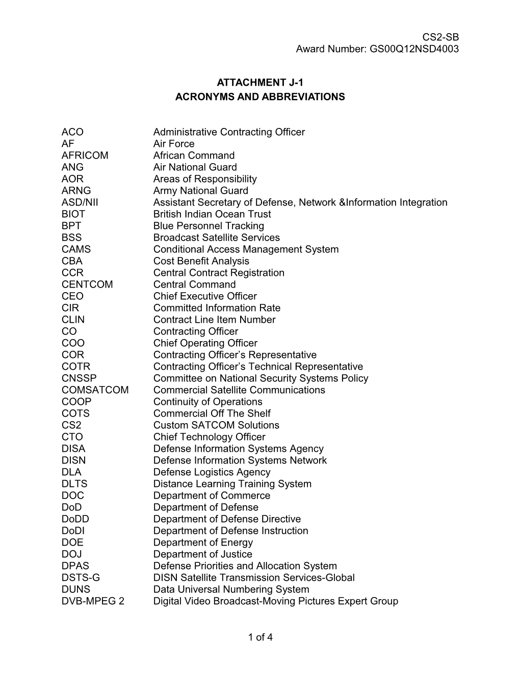 Acronyms and Abbreviations s1