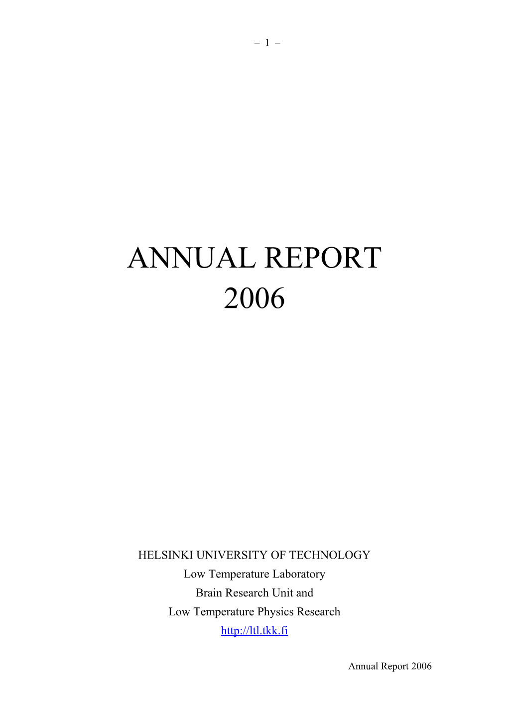 Annual Report