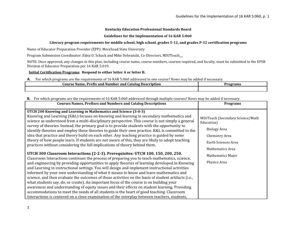 Kentucky Education Professional Standards Board