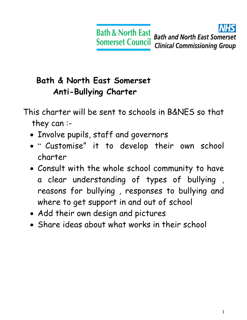 North Lincolnshire Children and Young People S Anti Bullying Policy