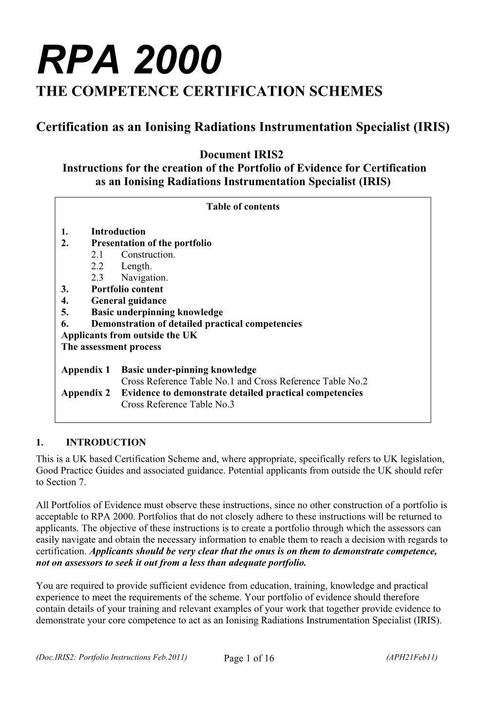 THE Competence Certification Schemes s1