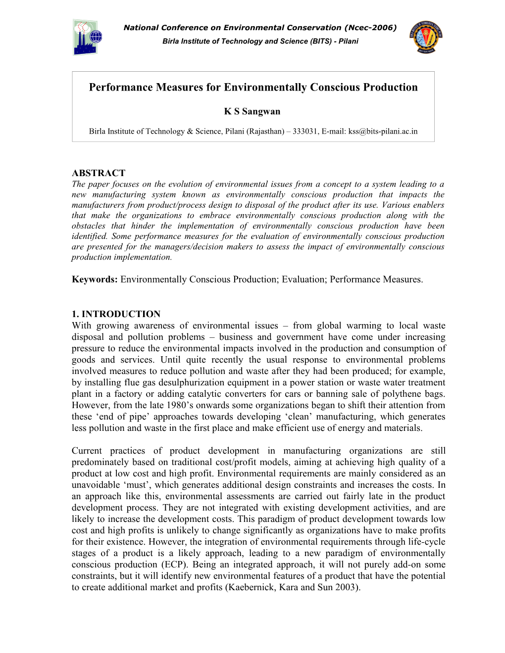 Chemcon04 Full Paper Template