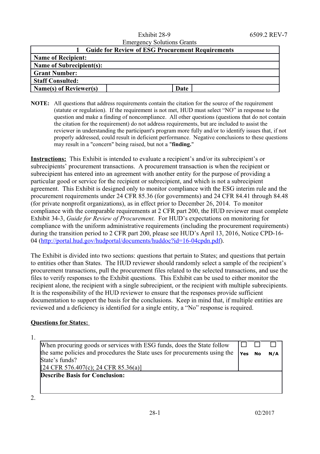 Procurement Review Guide s1