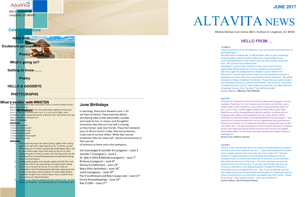 Altavita News