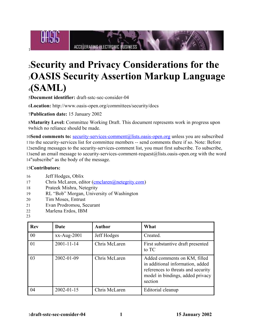 SAML Security Considerations s2