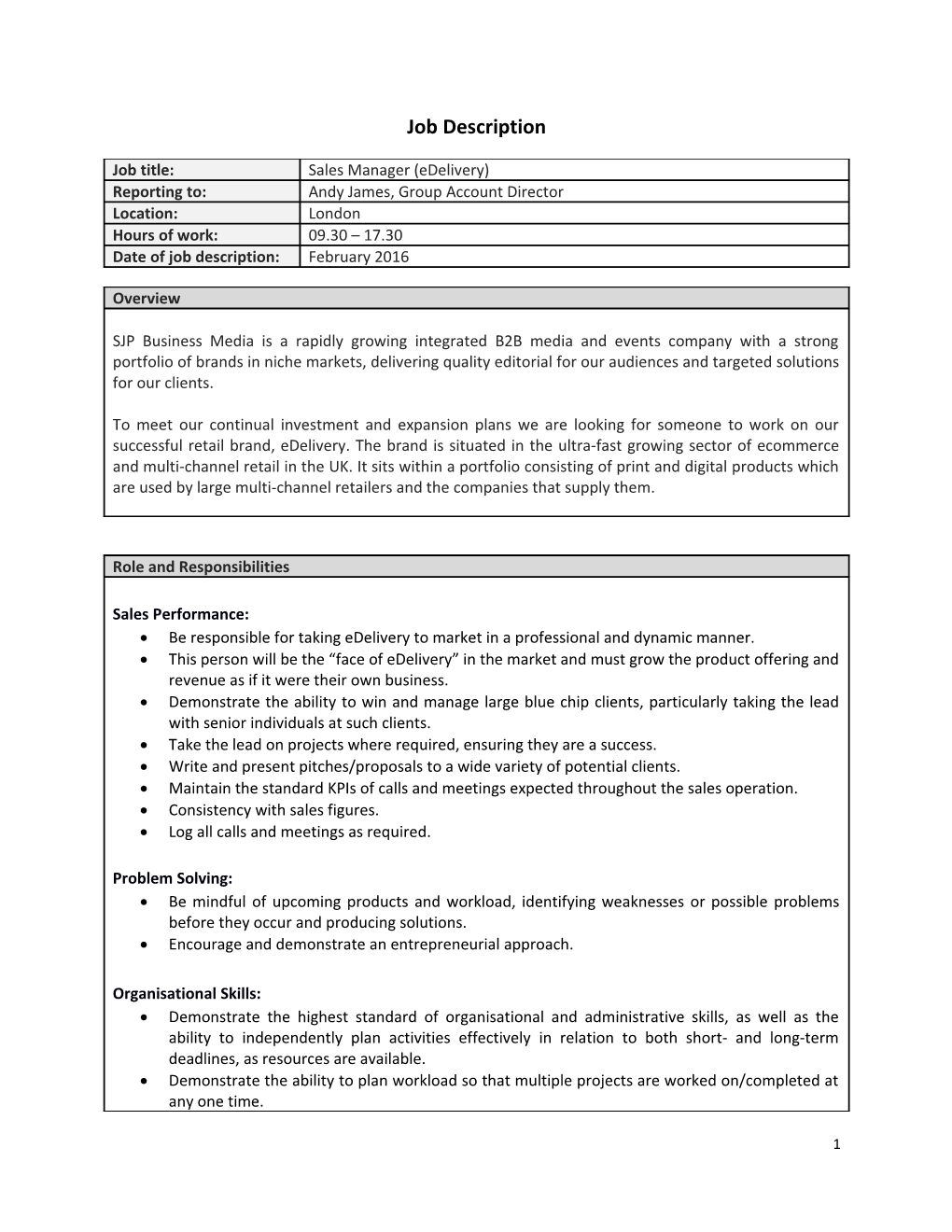 Job Description Form s9