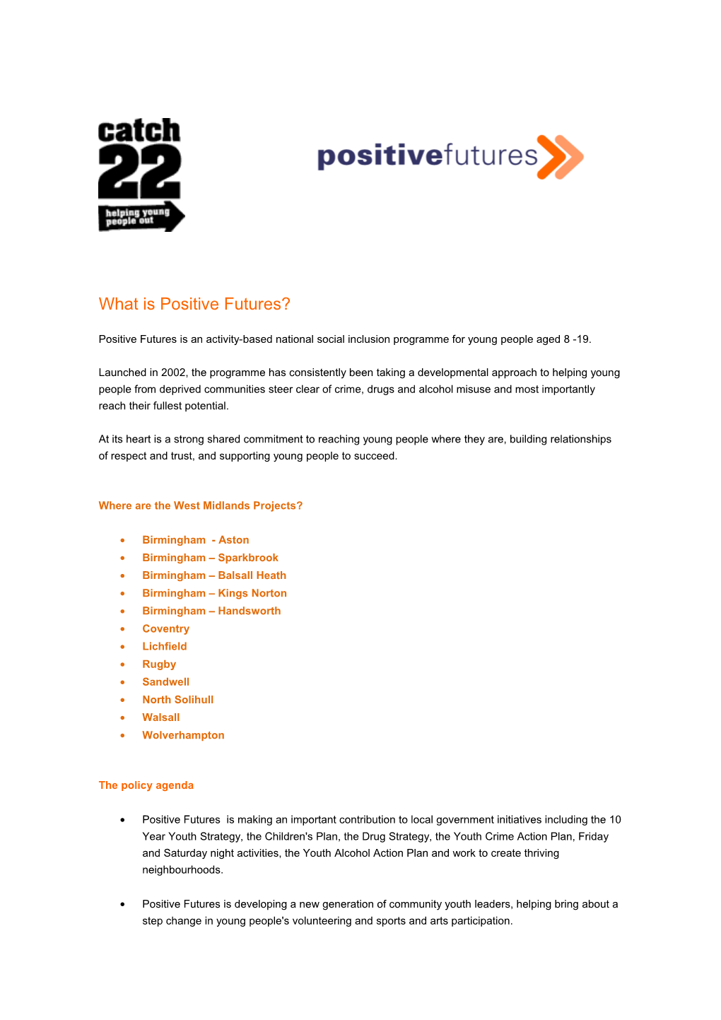 What Is Positive Futures?