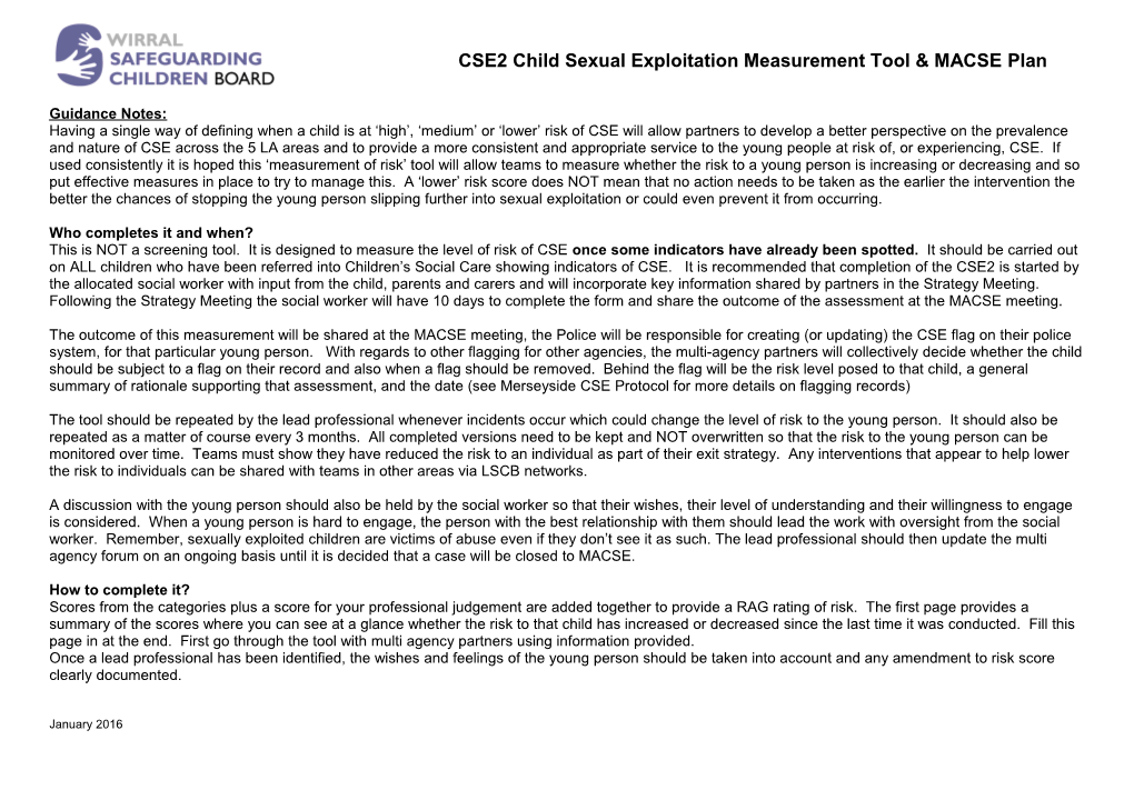 Child Sexual Exploitation Assessment s1