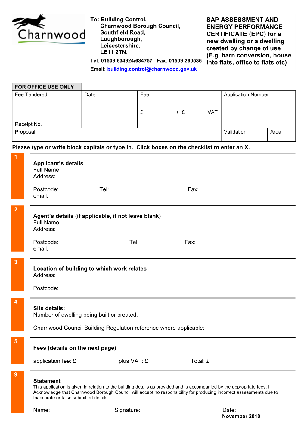 Please Type Or Write Block Capitals Or Type In. Click Boxes on the Checklist to Enter an X