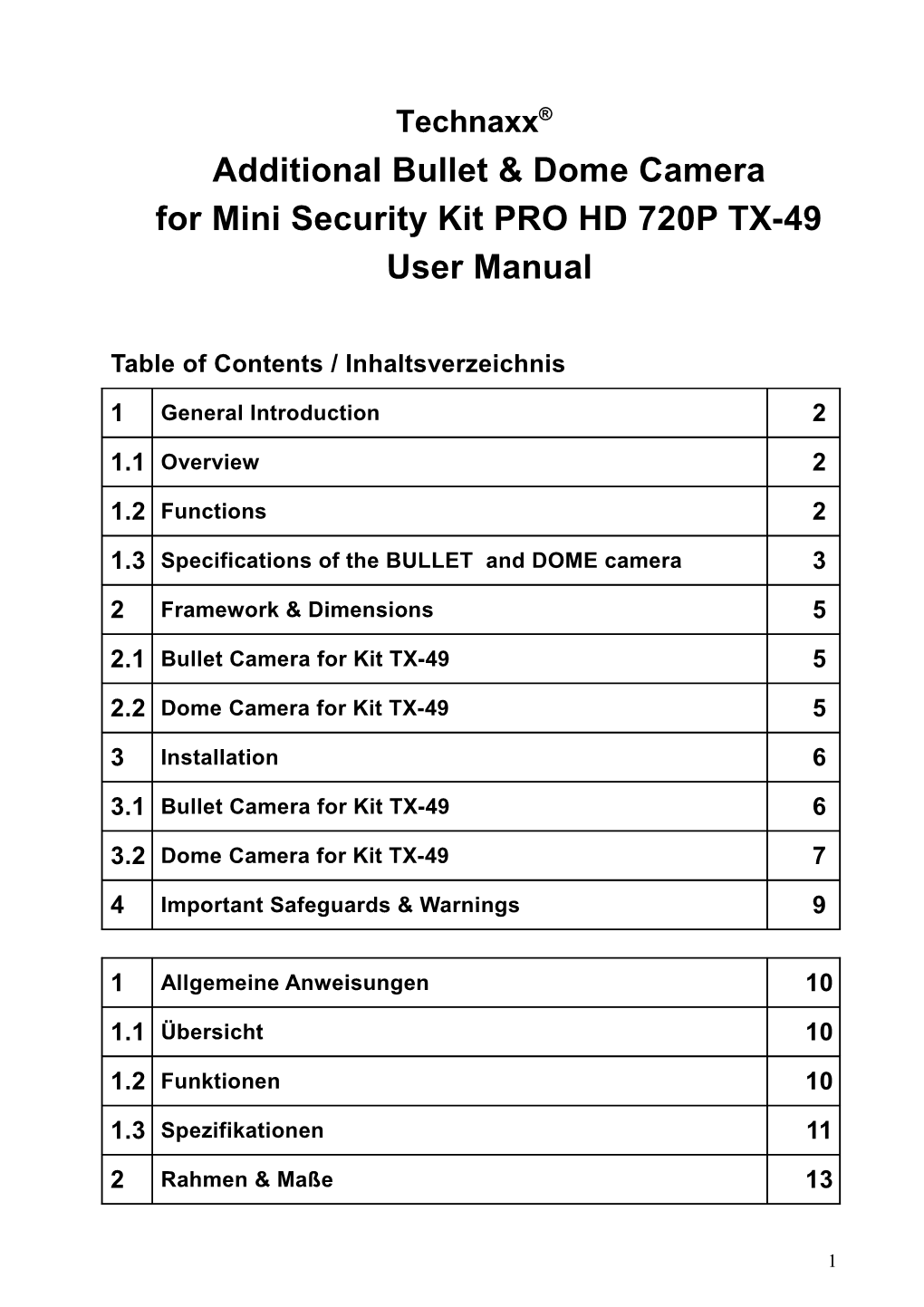 K6 Camera User's Manual