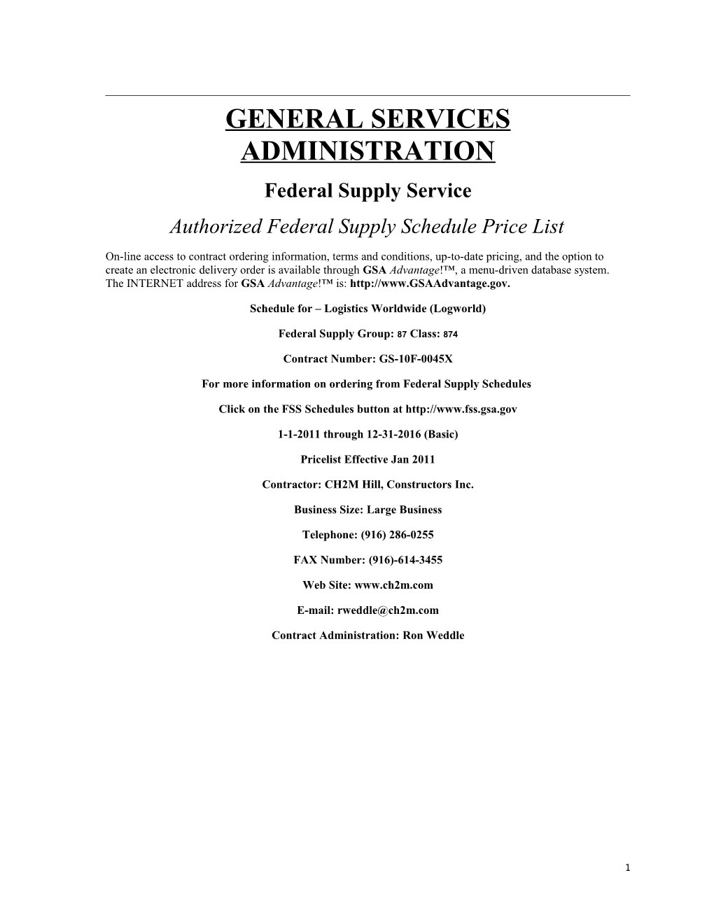 General Services Administration s51