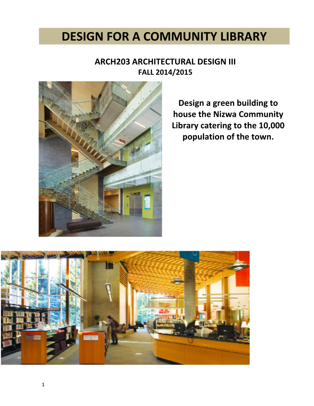 Arch203 Architectural Design Iii