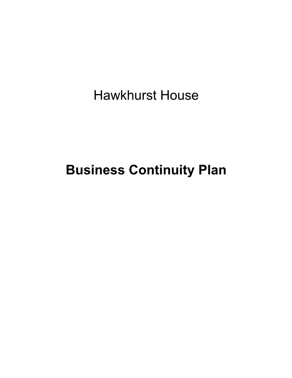 Business Continuity Plan s5